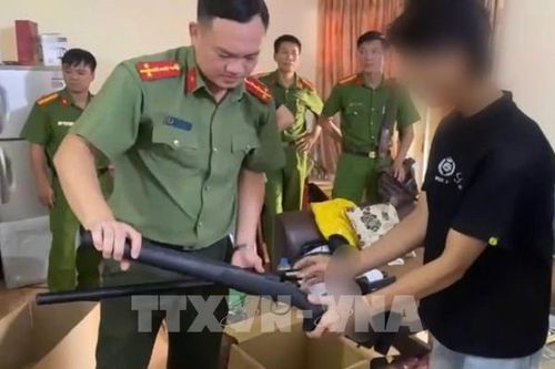 Công an Hà Nội xử lý đối tượng rao bán súng bắn bi nguy hiểm trên mạng