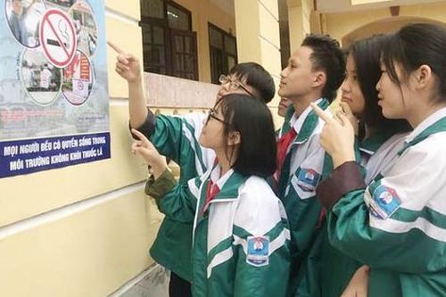 Phòng chống tác hại thuốc lá trong học đường: Thầy cô hãy là những tấm gương