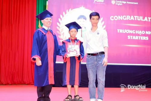 150 học sinh vùng phụ cận Sân bay Long Thành nhận chứng chỉ Anh văn Cambridge
