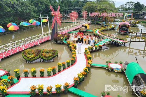 Du lịch Đồng Tháp hấp dẫn du khách dịp Lễ 2-9