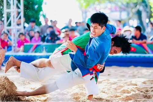 Đội tuyển kurash Việt Nam xếp nhất giải vô địch và vô địch bãi biển Đông Nam Á 2025