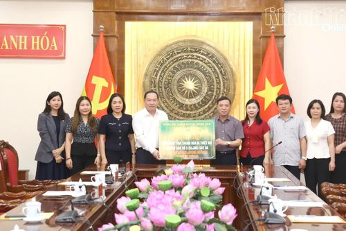Tỉnh Khánh Hòa ủng hộ Thanh Hóa 1 tỷ đồng khắc phục hậu quả lũ lụt