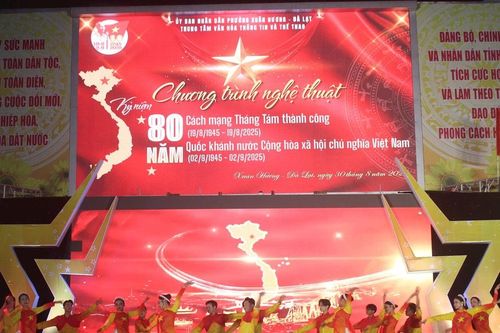 Chương trình nghệ thuật Xuân Hương - Đà Lạt thắp sáng tương lai