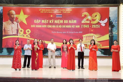 Hội hữu nghị Việt Nam - Thái Lan kỷ niệm 80 năm Quốc khánh 2-9