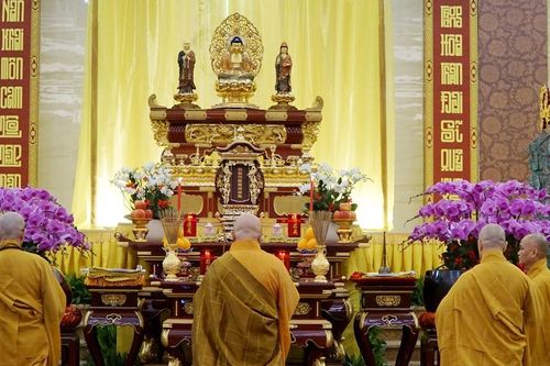 Khai đàn Pháp hội Vu lan và Lễ thượng phan tại Việt Nam Quốc Tự