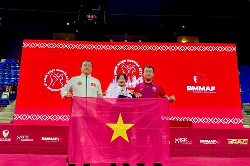 VĐV Cao Bằng đoạt Huy chương Đồng Giải vô địch trẻ Võ thuật tổng hợp châu Á