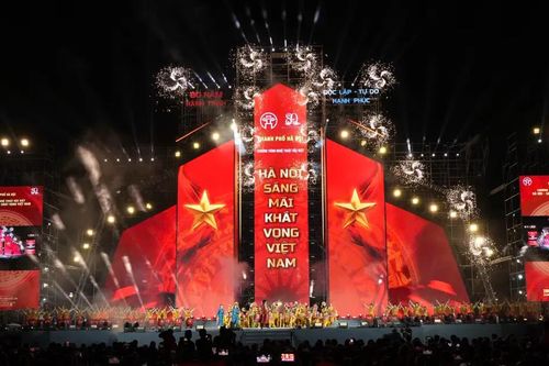 Đặc sắc chương trình nghệ thuật đặc biệt 'Hà Nội - Sáng mãi khát vọng Việt Nam'