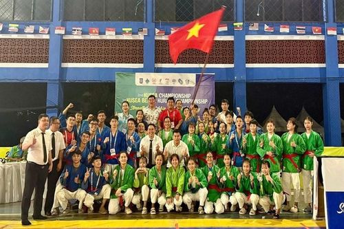 Kurash Việt Nam thi đấu thành công tại giải Đông Nam Á