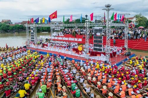 Ấn tượng lễ hội mừng Tết Độc lập trên quê hương Đại tướng