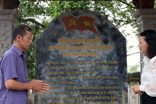 Tiếp nối truyền thống cách mạng trên quê hương người vẽ lá cờ Tổ quốc