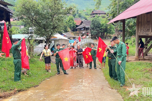 Đồn Biên phòng Na Ngoi tổ chức các hoạt động ý nghĩa nhân dịp Quốc khánh