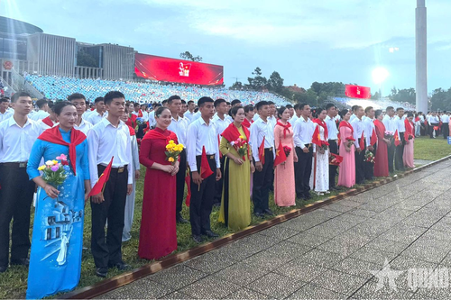 Tự hào được góp một bông hoa nhỏ trong ngày hội lớn của đất nước