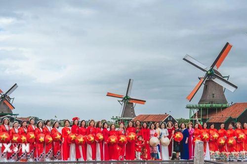 'Việt phục bộ hành - lan tỏa tinh thần ngày hội non sông' tại Hà Lan