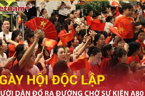 'Khối yêu nước' đổ ra đường, triệu con tim hồi hộp đón chờ sự kiện A80