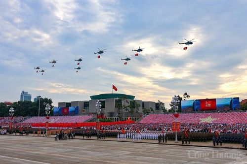 Diễu binh, diễu hành A80: Tinh thần trách nhiệm cao với nhiệm vụ thiêng liêng