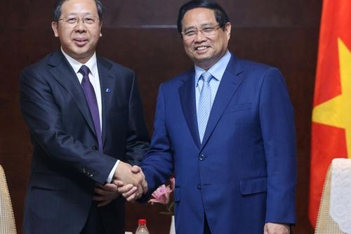 Thủ tướng Phạm Minh Chính làm việc với các tập đoàn hàng đầu Trung Quốc