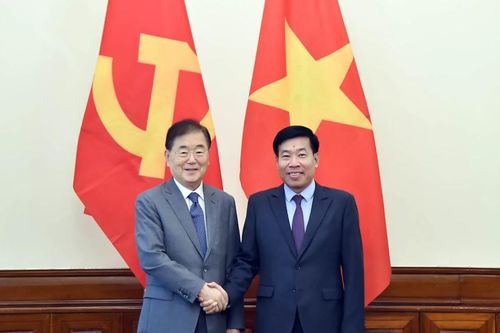Đoàn Ban Lãnh đạo Hội nghị quốc tế các đảng chính trị châu Á thăm, làm việc và dự Lễ kỷ niệm 80 năm Quốc khánh Việt Nam