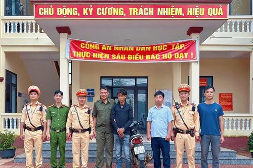 Bắt giữ đối tượng trộm cắp tài sản chỉ sau 20 phút nhận tin báo