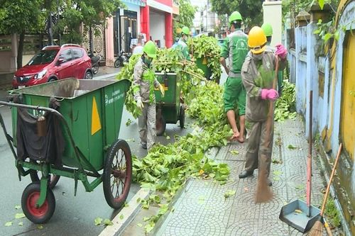 Vệ sinh môi trường phục vụ Quốc khánh