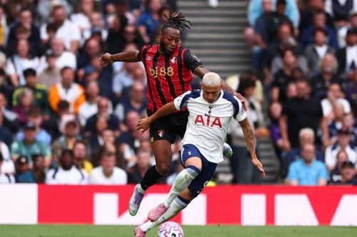 Evanilson tỏa sáng, Bournemouth hạ Tottenham nghẹt thở