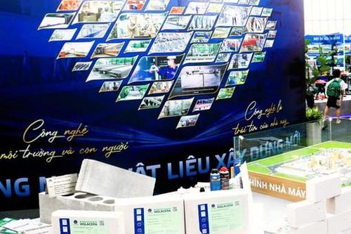 Thông điệp vật liệu xây dựng xanh, bền vững tại triển lãm thành tựu đất nước