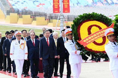 Lãnh đạo Đảng, Nhà nước vào Lăng viếng Chủ tịch Hồ Chí Minh nhân kỷ niệm 80 năm Quốc khánh 2/9