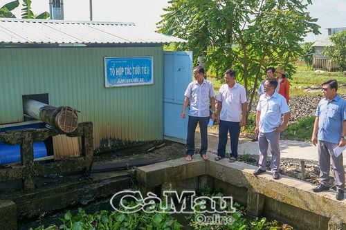 Xã Vĩnh Thanh: Rà soát, hoàn chỉnh hệ thống đê bao và trạm bơm điện