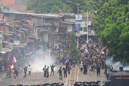 Indonesia bắt giữ hơn 1.200 người liên quan tới biểu tình