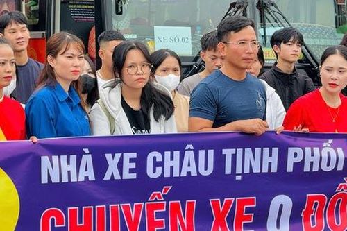 'Chuyến xe 0 đồng' chắp cánh ước mơ cho sinh viên
