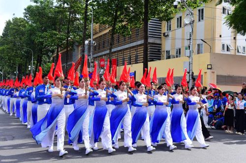 Đường phố ngập tràn khí thế diễu binh, diễu hành kỷ niệm 80 năm Quốc khánh