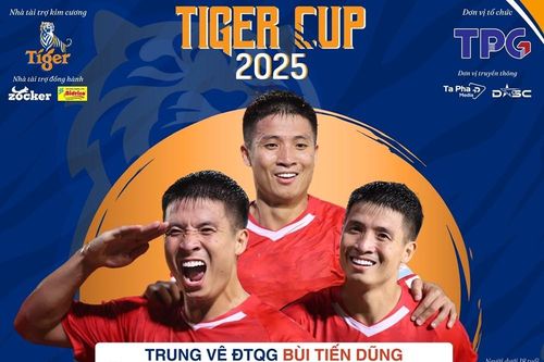 Trung vệ Bùi Tiến Dũng trở thành khách mời của giải bóng đá đường phố 2025