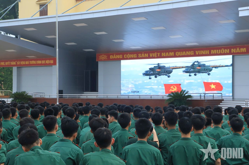 Trường Sĩ quan Lục quân 1 rộn ràng đón mừng Tết Độc lập