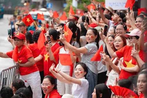 Những khoảnh khắc đẹp trong ngày Quốc khánh 2/9