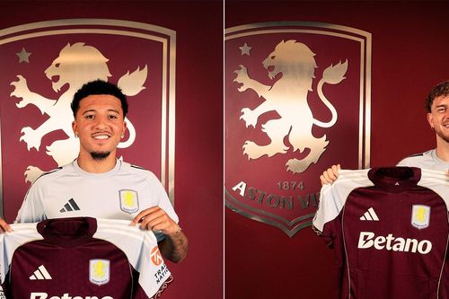Aston Villa nổ 2 bom tấn Jadon Sancho và Elliott