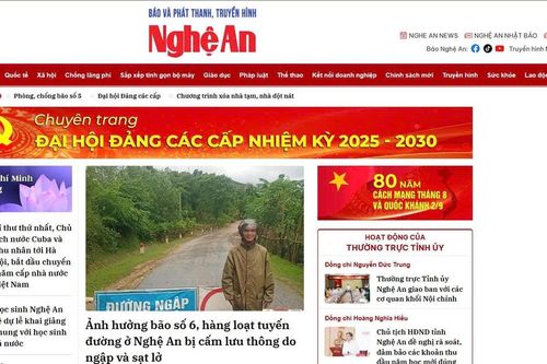 Báo và Phát thanh, Truyền hình Nghệ An thử nghiệm ứng dụng hiển thị đa ngôn ngữ