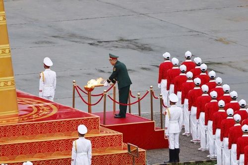 Chính thức bắt đầu Lễ diễu binh diễu hành mừng 80 năm Quốc khánh 2/9