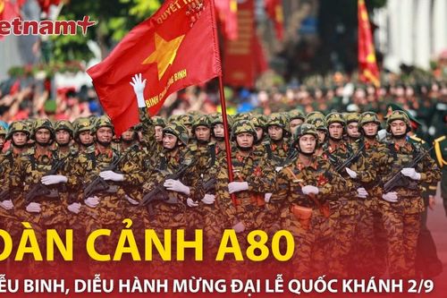 Toàn cảnh Lễ diễu binh, diễu hành A80 mừng Đại lễ Quốc khánh 2/9