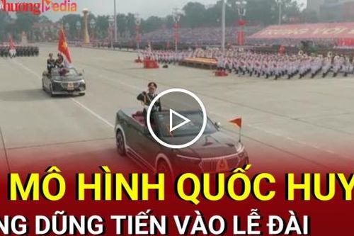 Khối Nghi trượng trang nghiêm, linh thiêng trong Đại lễ A80