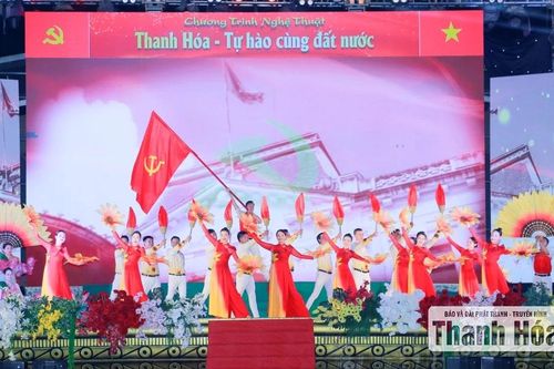Chương trình nghệ thuật 'Thanh Hóa - Tự hào cùng đất nước' chào mừng Quốc khánh 2/9