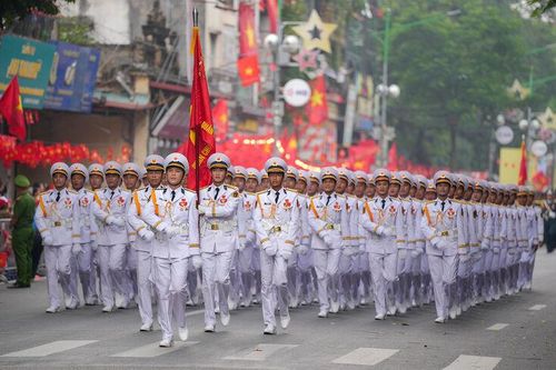 Tổ chức trọng thể Lễ Kỷ niệm, diễu binh, diễu hành tại Quảng trường Ba Đình
