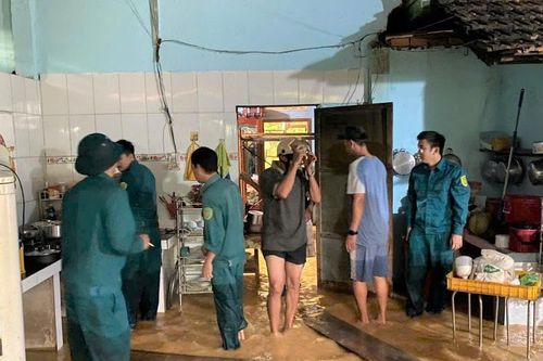 Mưa lớn gây sạt lở, ngập úng tại Đạ Huoai và Đạ Tẻh 2