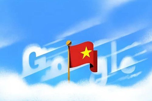 Google thay giao diện chào mừng Quốc khánh Việt Nam