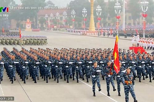 Nhiều cung bậc cảm xúc trong diễu binh, diễu hành khối Quân đội