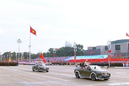 Diễu binh, diễu hành các khối Công an tại Lễ kỷ niệm 80 năm Cách mạng tháng Tám thành công và Quốc khánh 2/9