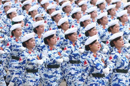 Triệu trái tim hòa nhịp cùng bước quân hành