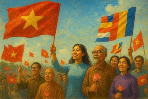 Niềm vui 80 năm Quốc khánh và đạo lý báo ân trong mùa Vu Lan 2025