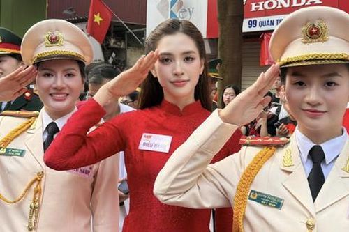 Hình ảnh đẹp đầy tự hào của các nghệ sĩ trong ngày diễu binh, diễu hành A80