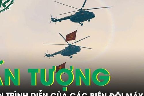 Uy lực màn trình diễn của các biên đội máy bay trên bầu trời Hà Nội ngày 2/9