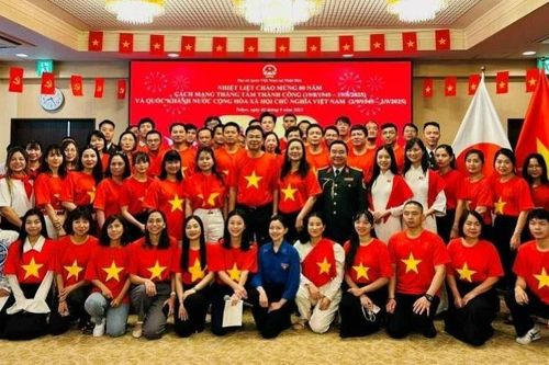 Cộng đồng Việt Nam rạng rỡ, tự hào trong Tết Độc lập tại Nhật Bản