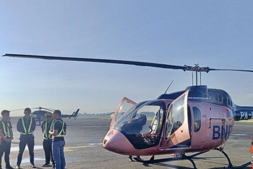 Trực thăng chở 8 người mất tích ở Indonesia, nỗ lực tìm kiếm đang diễn ra